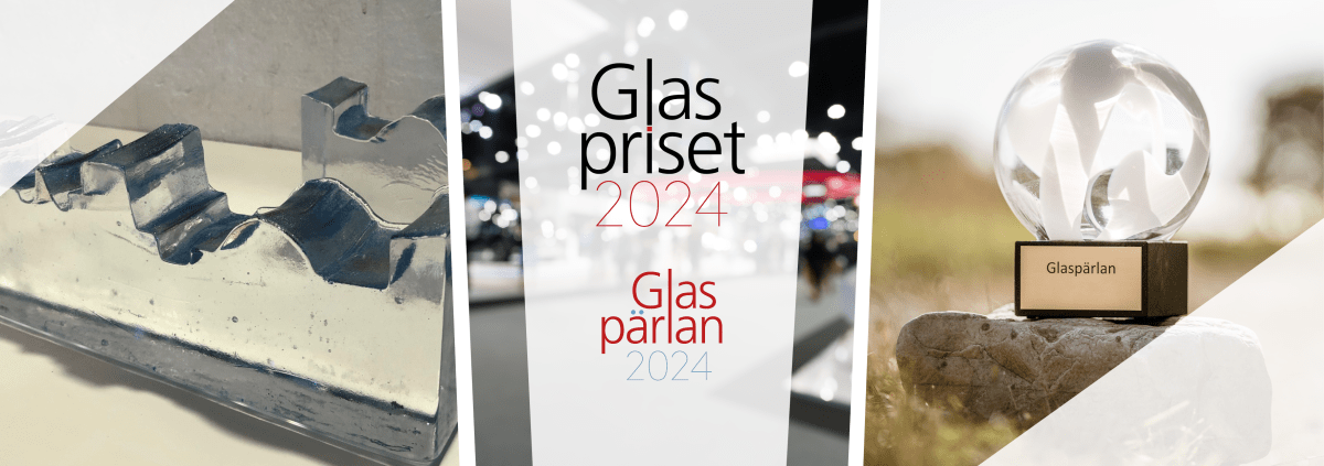 Glaspriset och Glaspärlan 2024