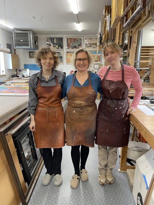 Pernilla Trane HanssonsRamLimhamn med döttrarna Erika och Andrea 
