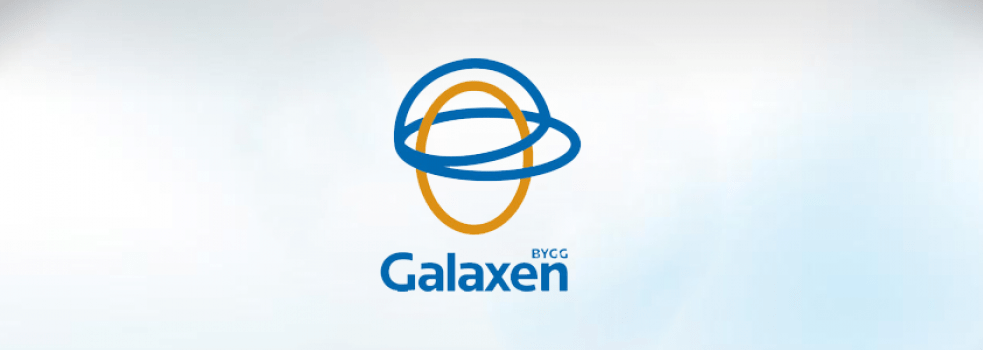 Logotyp för Galaxen Bygg