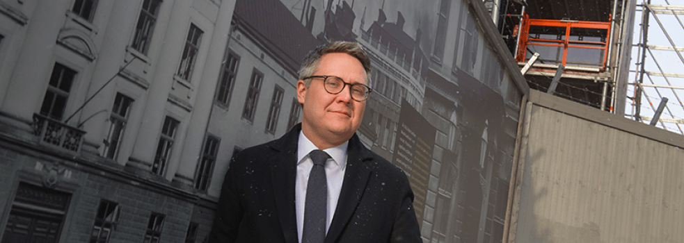 Bostadsminister Johan Danielsson