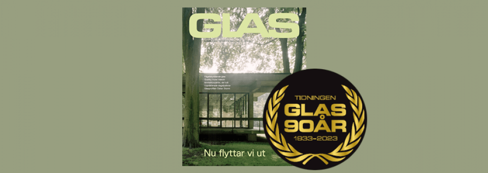 Framsidan tidningen GLAS