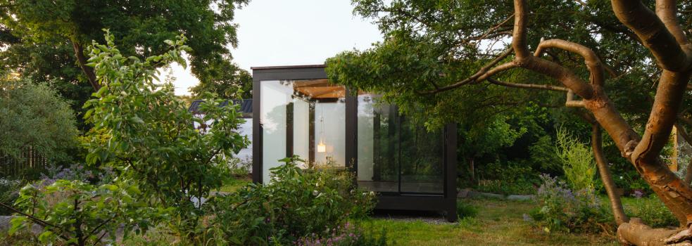 Glaspaviljongen i Kåseberga