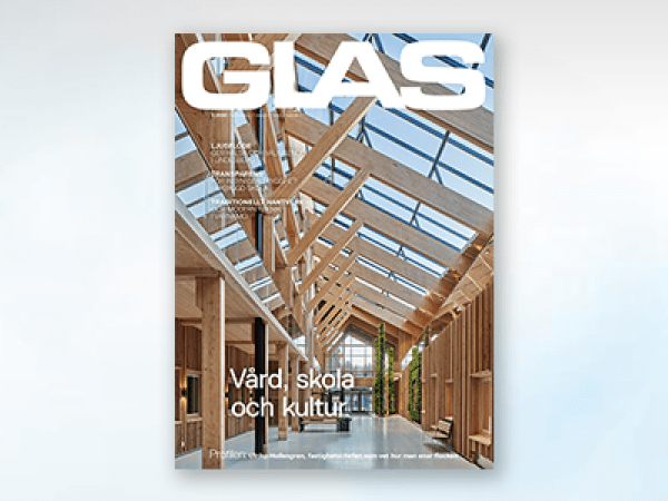 Omslaget för Tidningen GLAS nummer 2, 2020