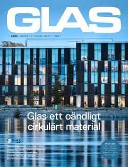 Omslagsbild tidningen GLAS nr 4 2022